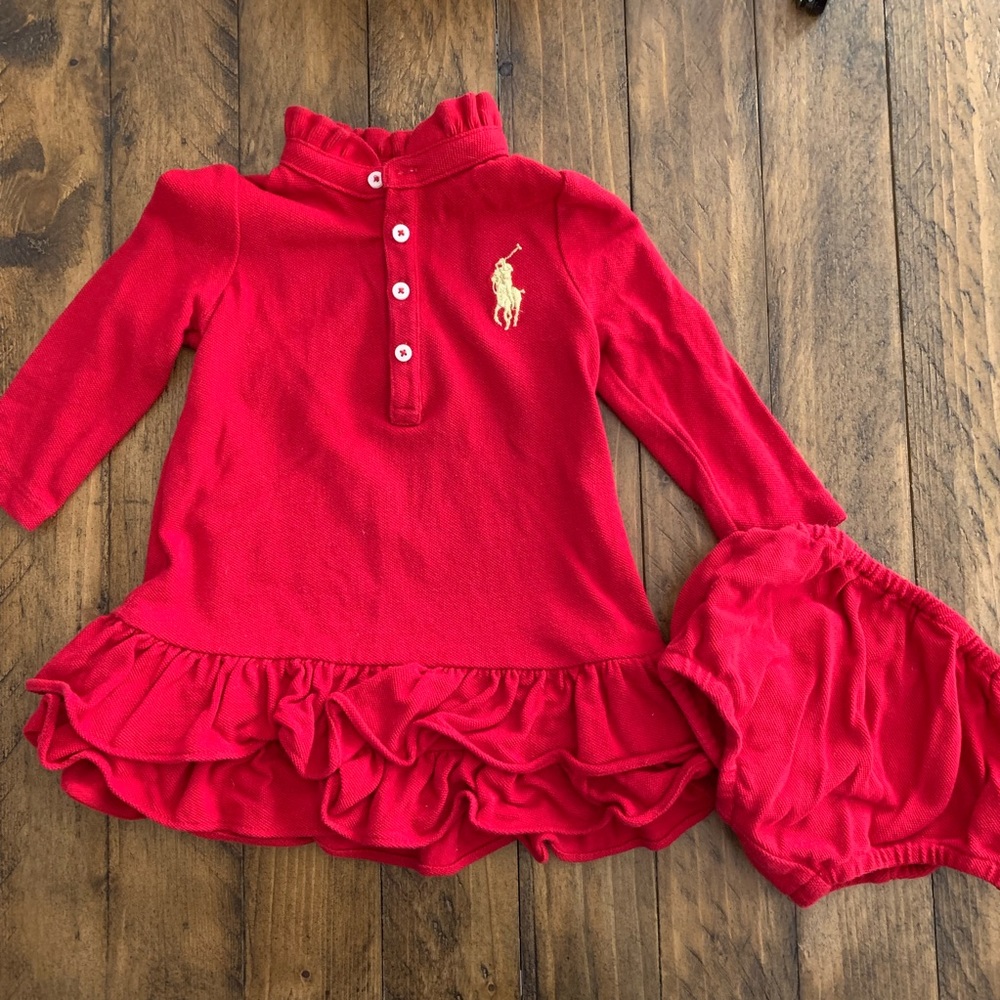 Ralph Lauren dress.